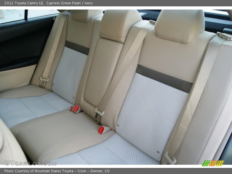 Cypress Green Pearl / Ivory 2012 Toyota Camry LE