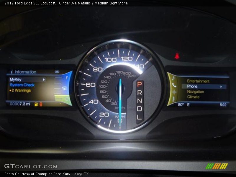  2012 Edge SEL EcoBoost SEL EcoBoost Gauges