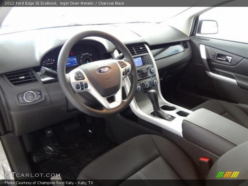 Charcoal Black Interior - 2012 Edge SE EcoBoost 
