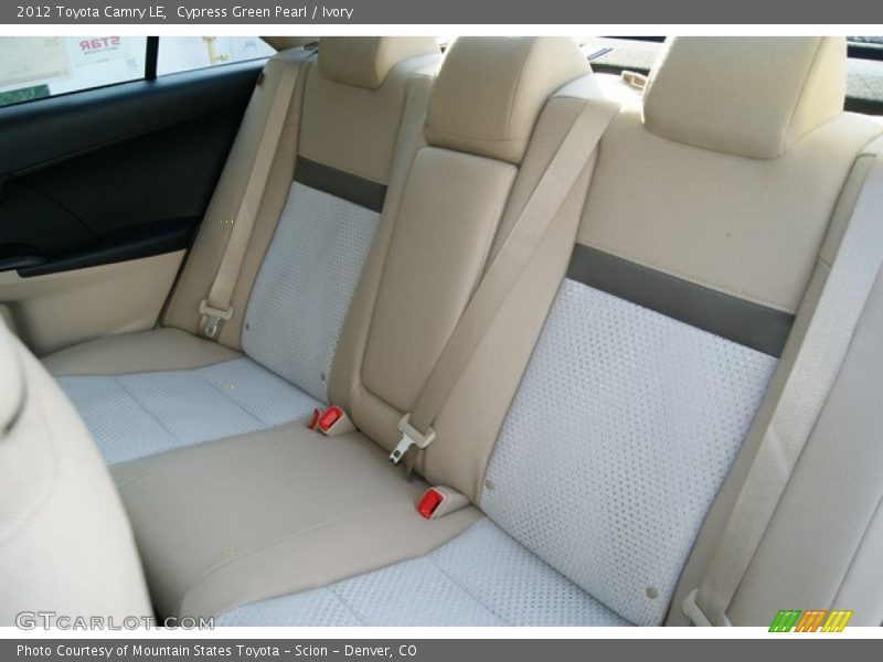 Cypress Green Pearl / Ivory 2012 Toyota Camry LE