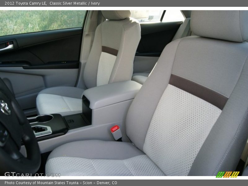 Classic Silver Metallic / Ivory 2012 Toyota Camry LE
