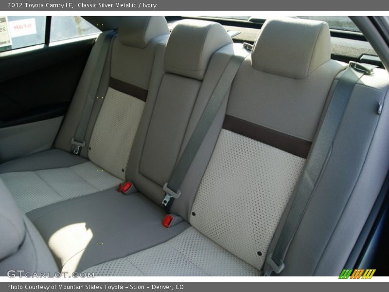 Classic Silver Metallic / Ivory 2012 Toyota Camry LE