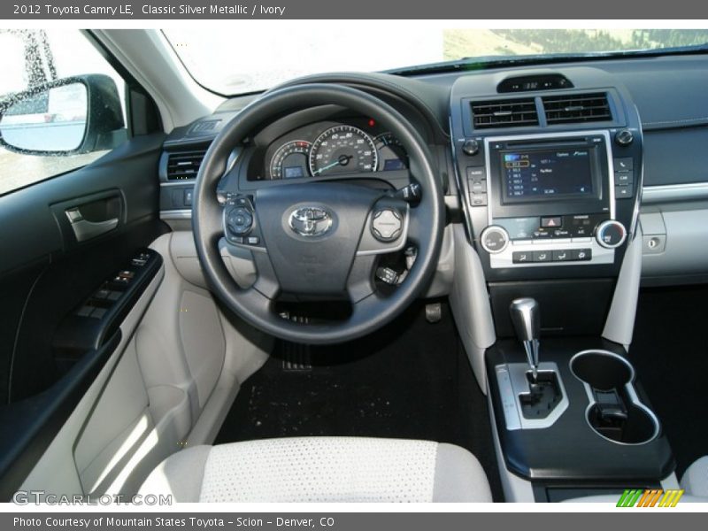 Classic Silver Metallic / Ivory 2012 Toyota Camry LE