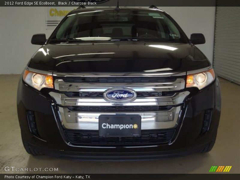 Black / Charcoal Black 2012 Ford Edge SE EcoBoost