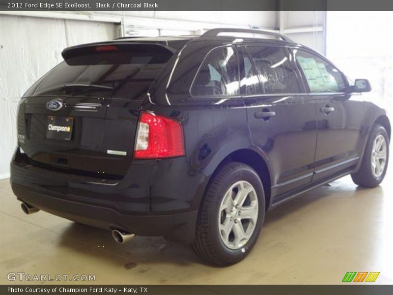 Black / Charcoal Black 2012 Ford Edge SE EcoBoost