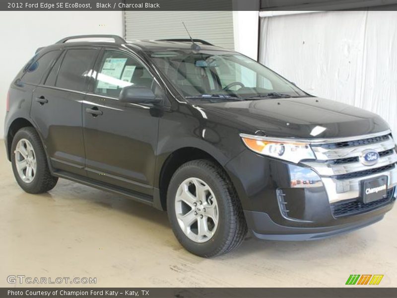 Black / Charcoal Black 2012 Ford Edge SE EcoBoost