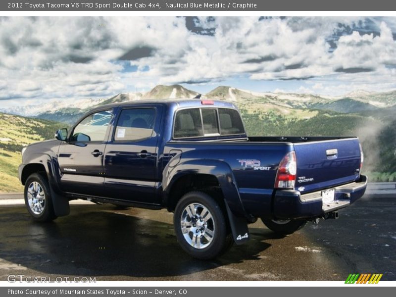 Nautical Blue Metallic / Graphite 2012 Toyota Tacoma V6 TRD Sport Double Cab 4x4