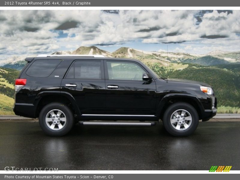 Black / Graphite 2012 Toyota 4Runner SR5 4x4