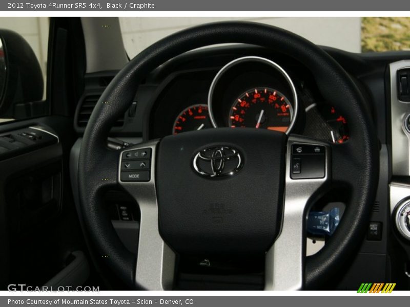 Black / Graphite 2012 Toyota 4Runner SR5 4x4