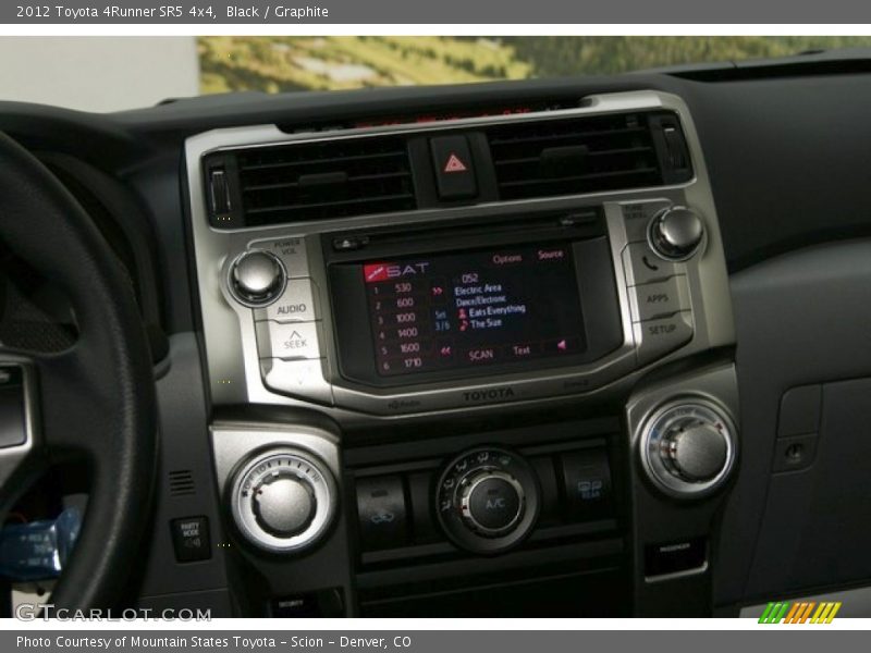 Black / Graphite 2012 Toyota 4Runner SR5 4x4