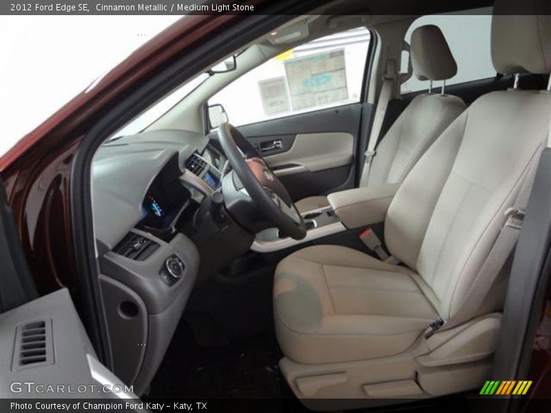 Cinnamon Metallic / Medium Light Stone 2012 Ford Edge SE