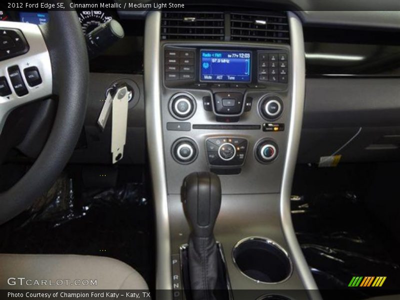 Cinnamon Metallic / Medium Light Stone 2012 Ford Edge SE