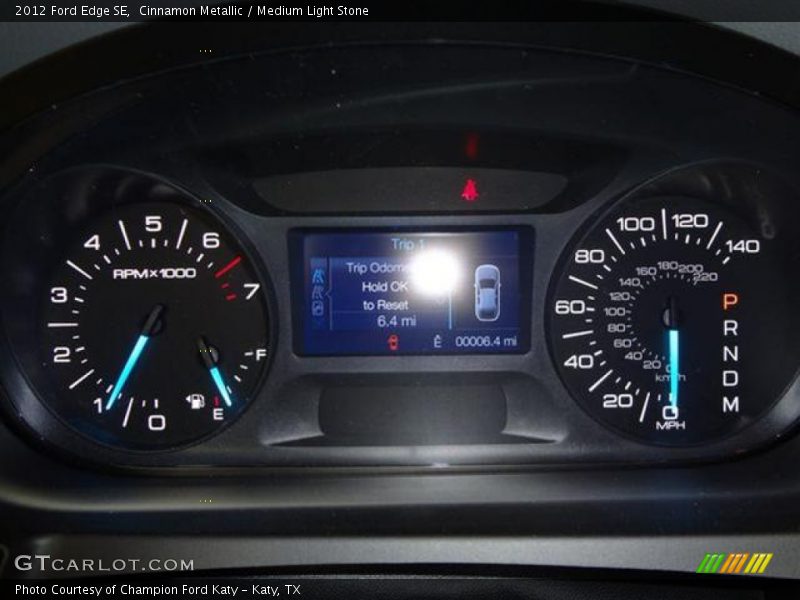  2012 Edge SE SE Gauges
