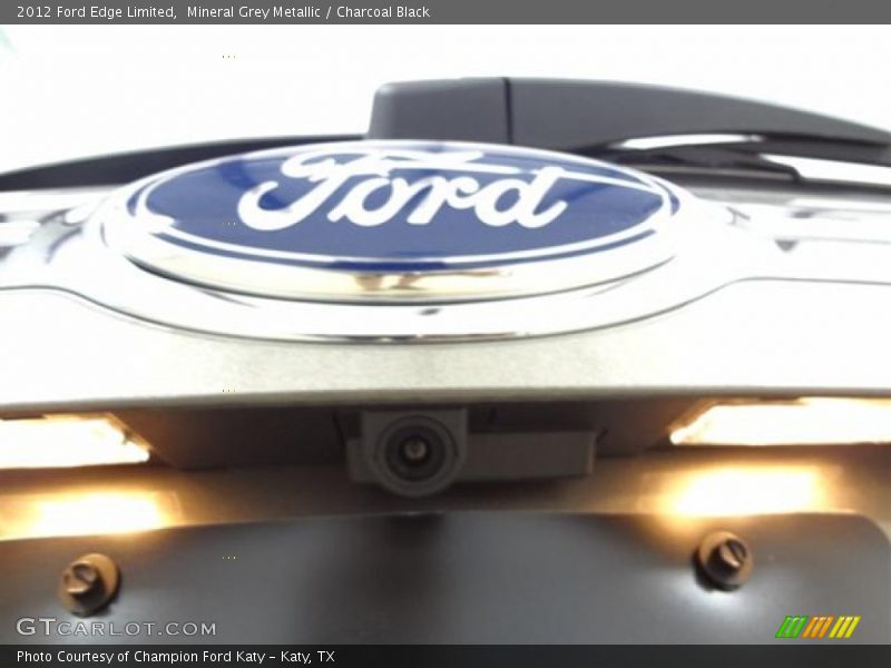 Mineral Grey Metallic / Charcoal Black 2012 Ford Edge Limited