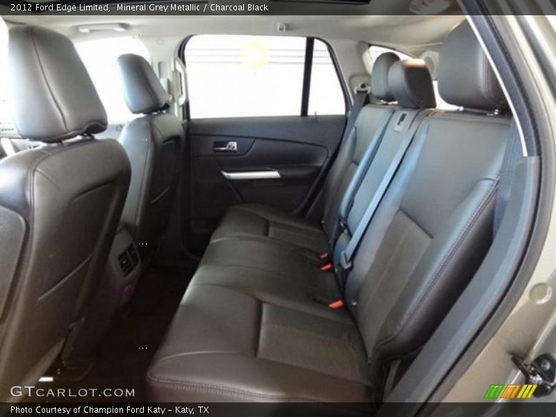 Mineral Grey Metallic / Charcoal Black 2012 Ford Edge Limited