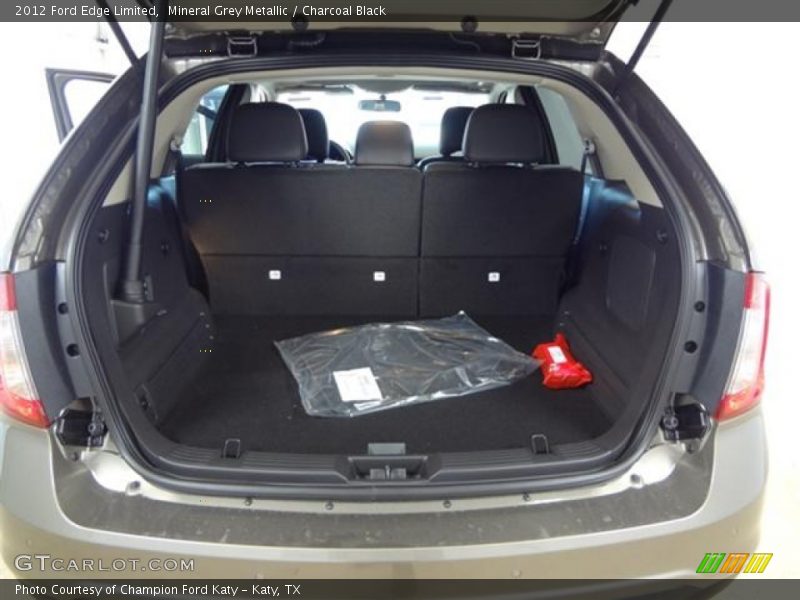 Mineral Grey Metallic / Charcoal Black 2012 Ford Edge Limited