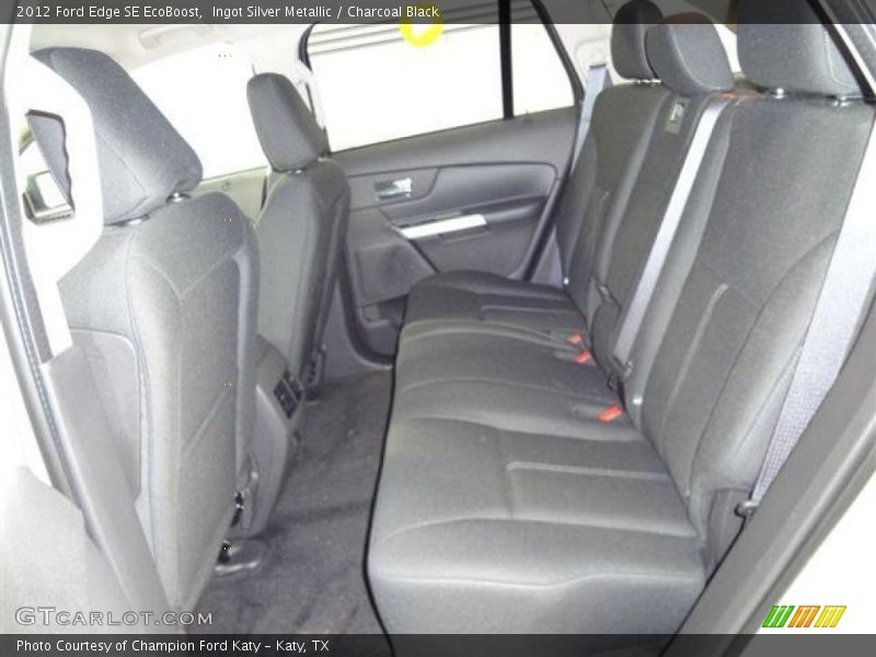Ingot Silver Metallic / Charcoal Black 2012 Ford Edge SE EcoBoost