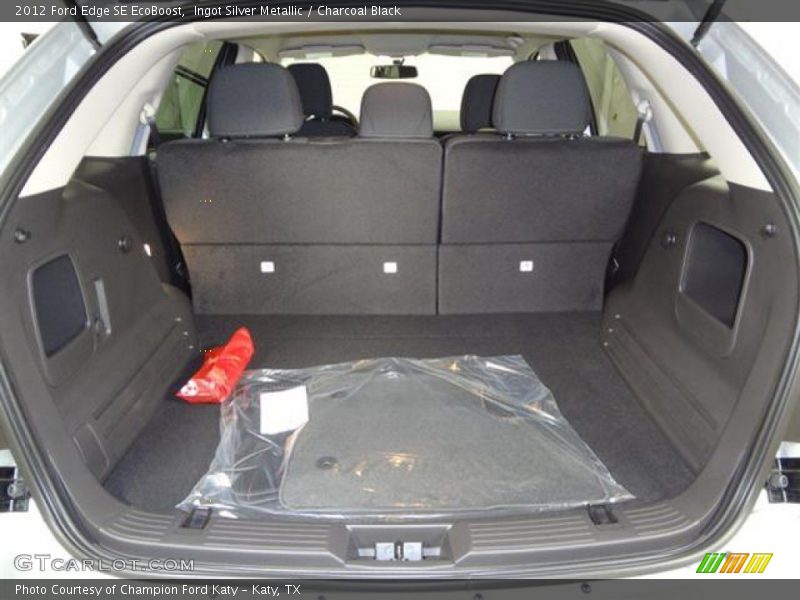Ingot Silver Metallic / Charcoal Black 2012 Ford Edge SE EcoBoost