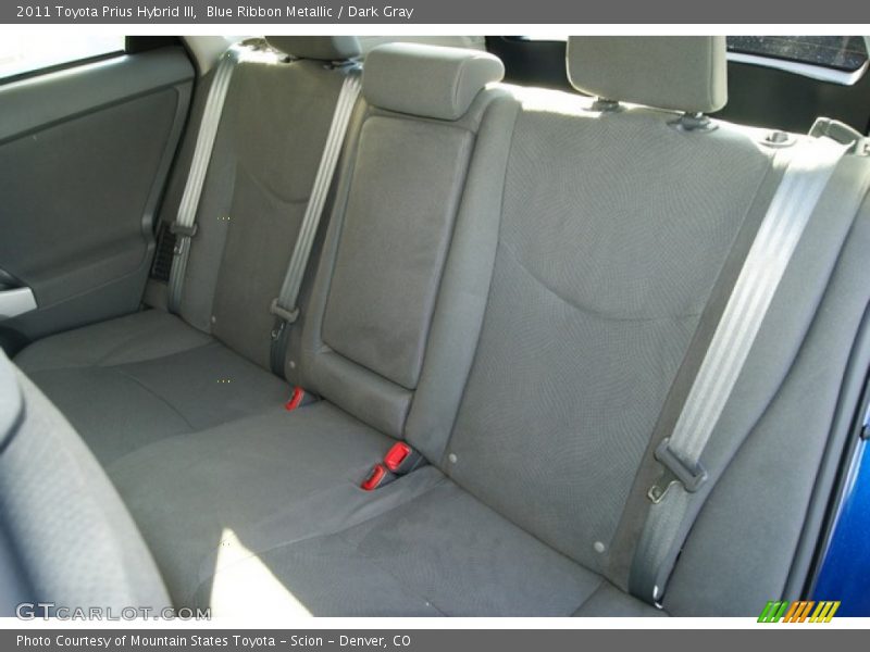 Blue Ribbon Metallic / Dark Gray 2011 Toyota Prius Hybrid III