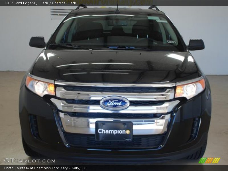 Black / Charcoal Black 2012 Ford Edge SE