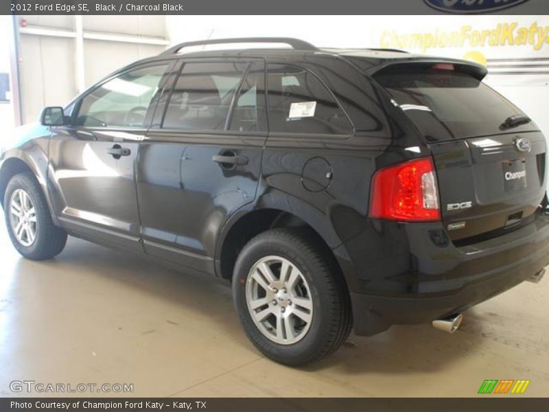 Black / Charcoal Black 2012 Ford Edge SE