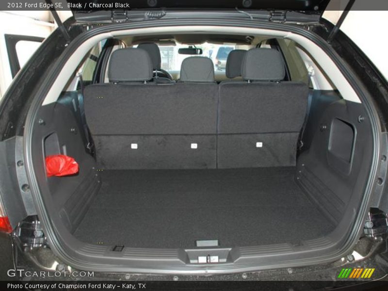Black / Charcoal Black 2012 Ford Edge SE
