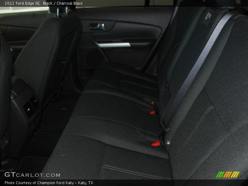 Black / Charcoal Black 2012 Ford Edge SE