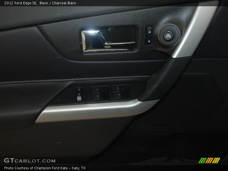 Black / Charcoal Black 2012 Ford Edge SE