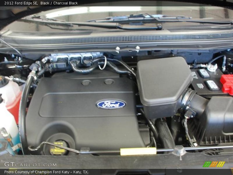 Black / Charcoal Black 2012 Ford Edge SE