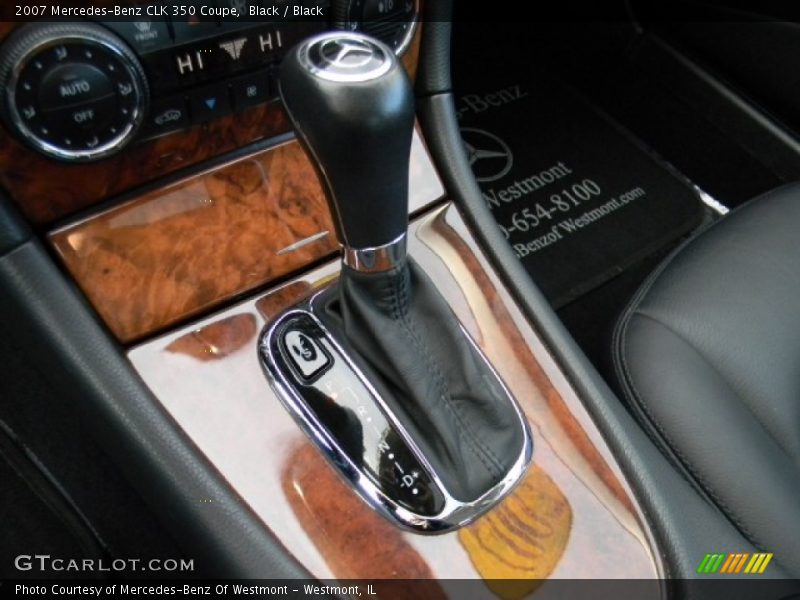 Black / Black 2007 Mercedes-Benz CLK 350 Coupe