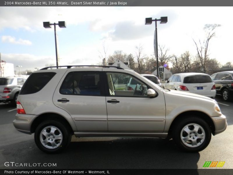 Desert Silver Metallic / Java Beige 2004 Mercedes-Benz ML 350 4Matic