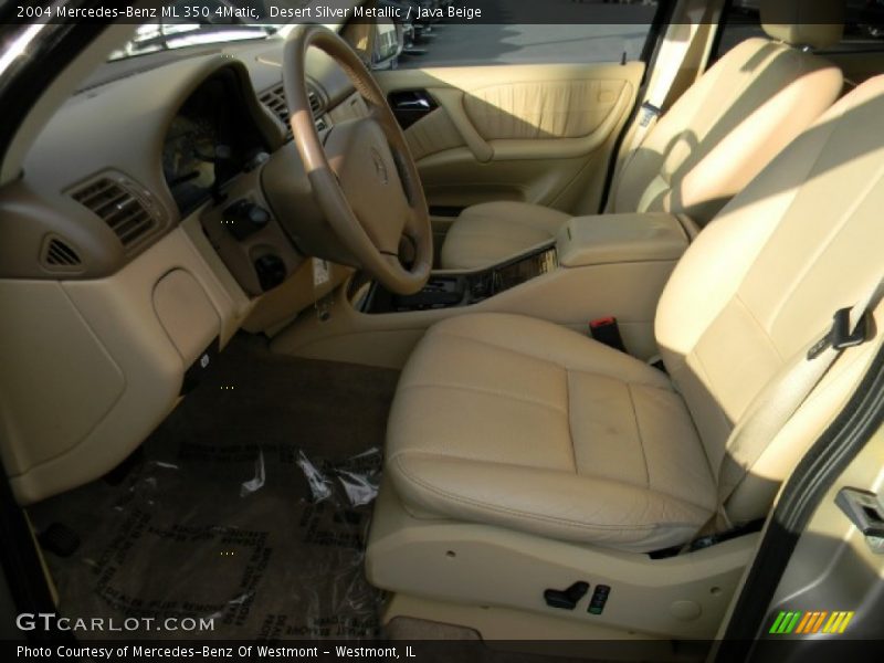 Desert Silver Metallic / Java Beige 2004 Mercedes-Benz ML 350 4Matic