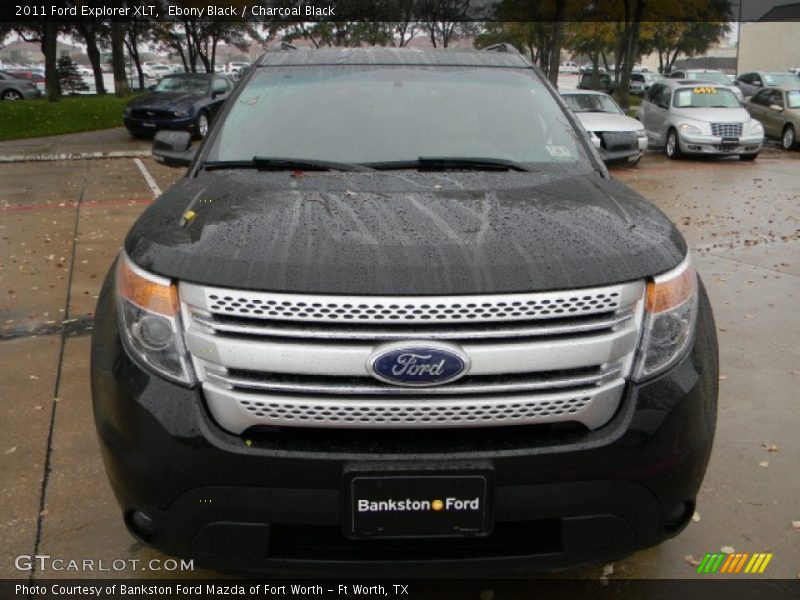 Ebony Black / Charcoal Black 2011 Ford Explorer XLT