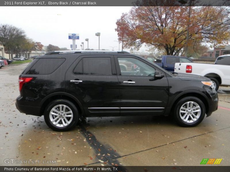 Ebony Black / Charcoal Black 2011 Ford Explorer XLT