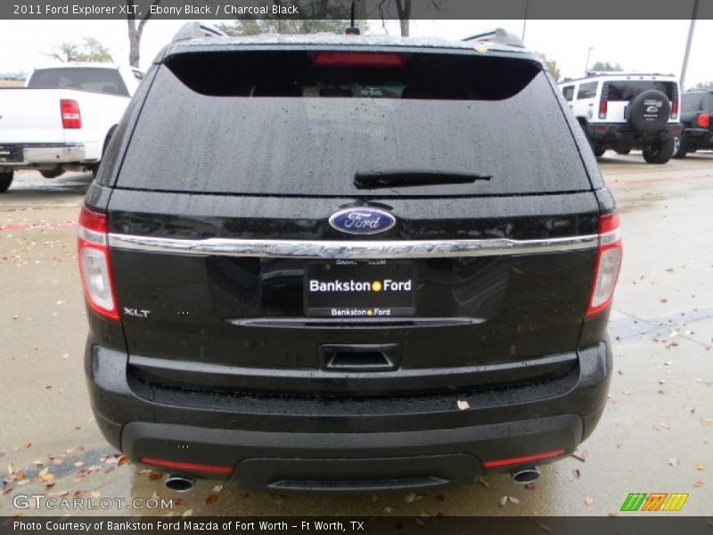 Ebony Black / Charcoal Black 2011 Ford Explorer XLT
