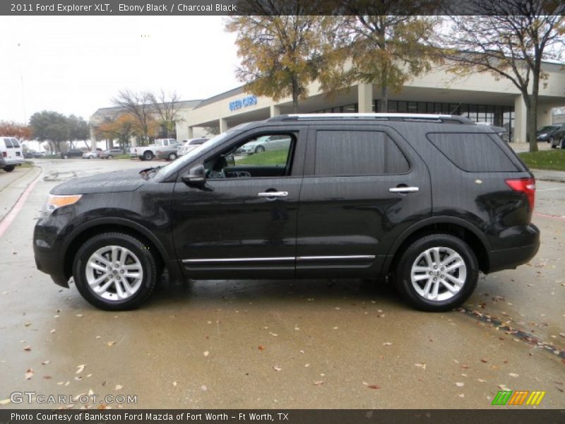 Ebony Black / Charcoal Black 2011 Ford Explorer XLT