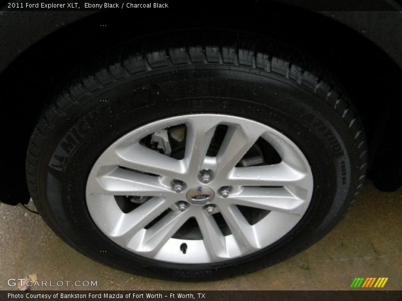 Ebony Black / Charcoal Black 2011 Ford Explorer XLT