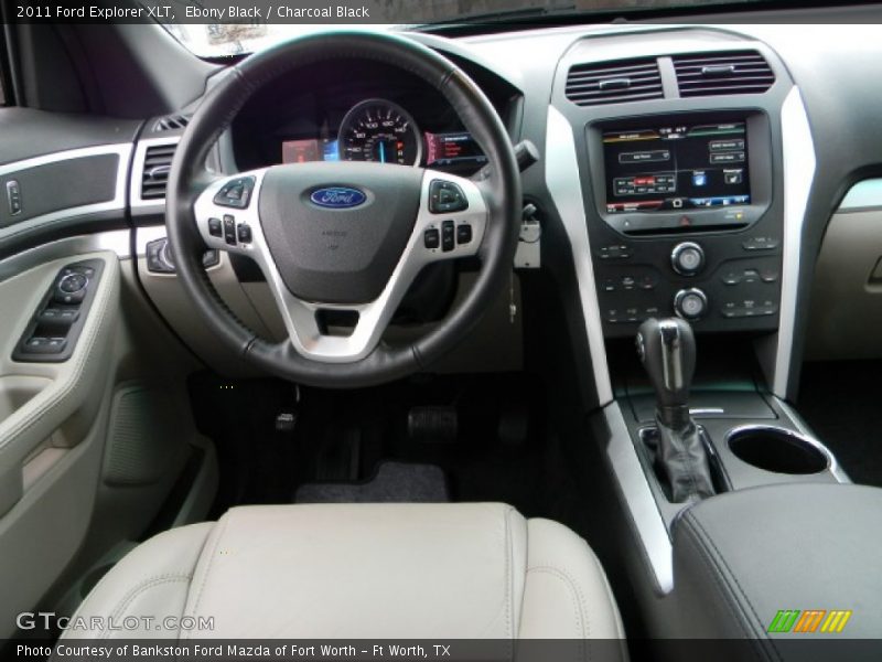 Ebony Black / Charcoal Black 2011 Ford Explorer XLT