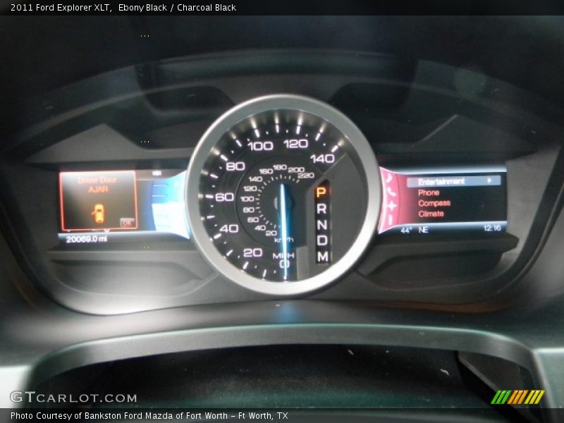 Ebony Black / Charcoal Black 2011 Ford Explorer XLT