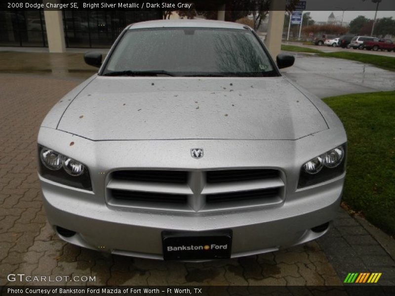 Bright Silver Metallic / Dark Slate Gray 2008 Dodge Charger SE