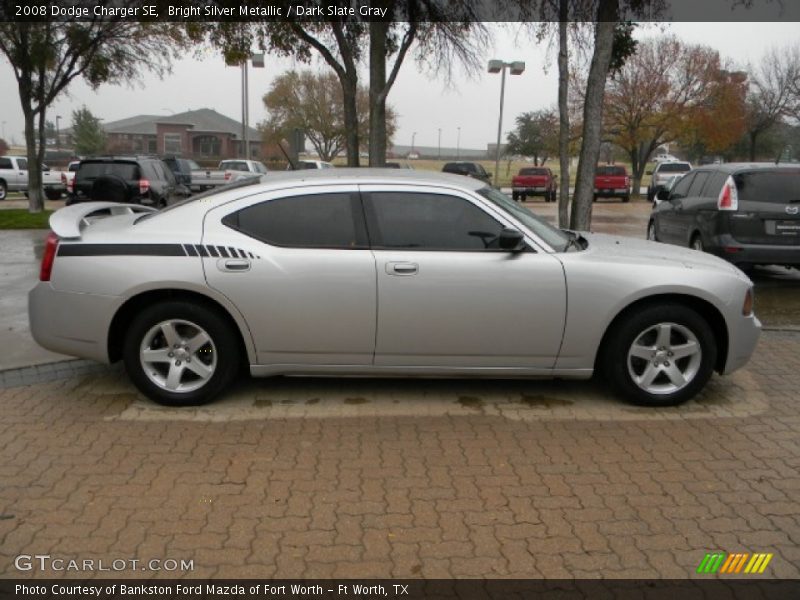 Bright Silver Metallic / Dark Slate Gray 2008 Dodge Charger SE