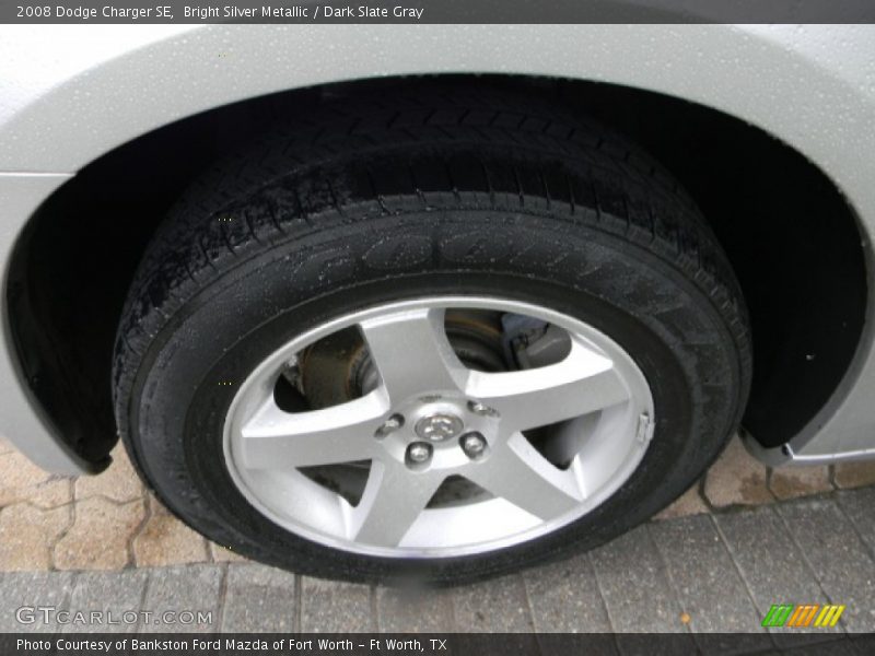 Bright Silver Metallic / Dark Slate Gray 2008 Dodge Charger SE
