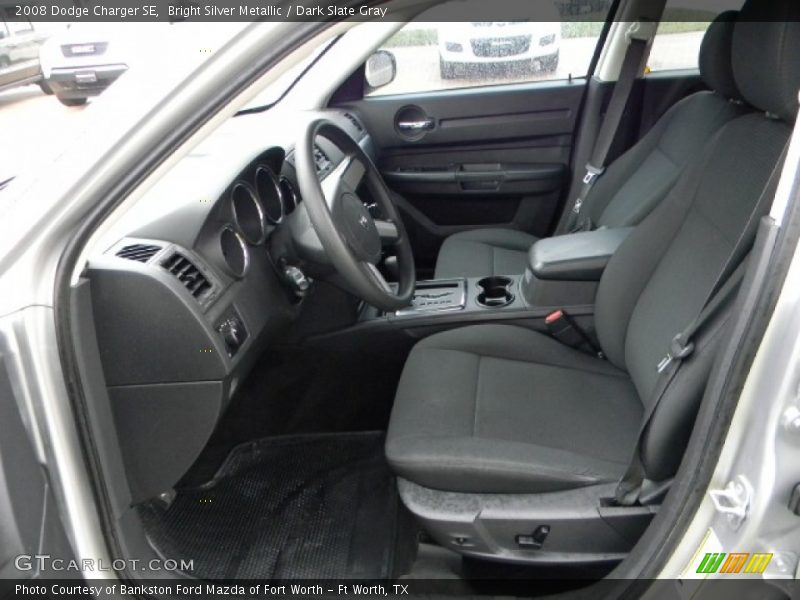 Bright Silver Metallic / Dark Slate Gray 2008 Dodge Charger SE
