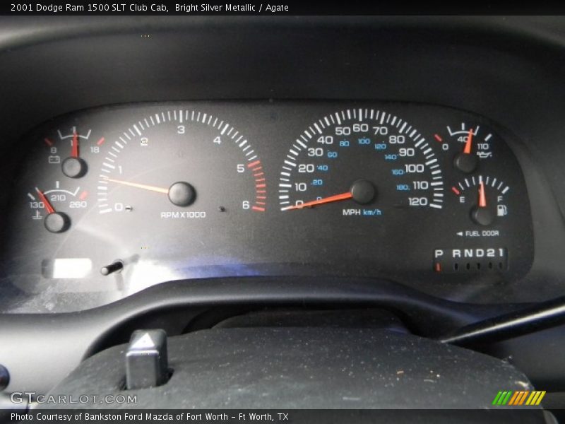  2001 Ram 1500 SLT Club Cab SLT Club Cab Gauges