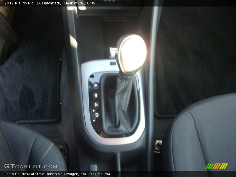 Clear White / Gray 2012 Kia Rio Rio5 LX Hatchback