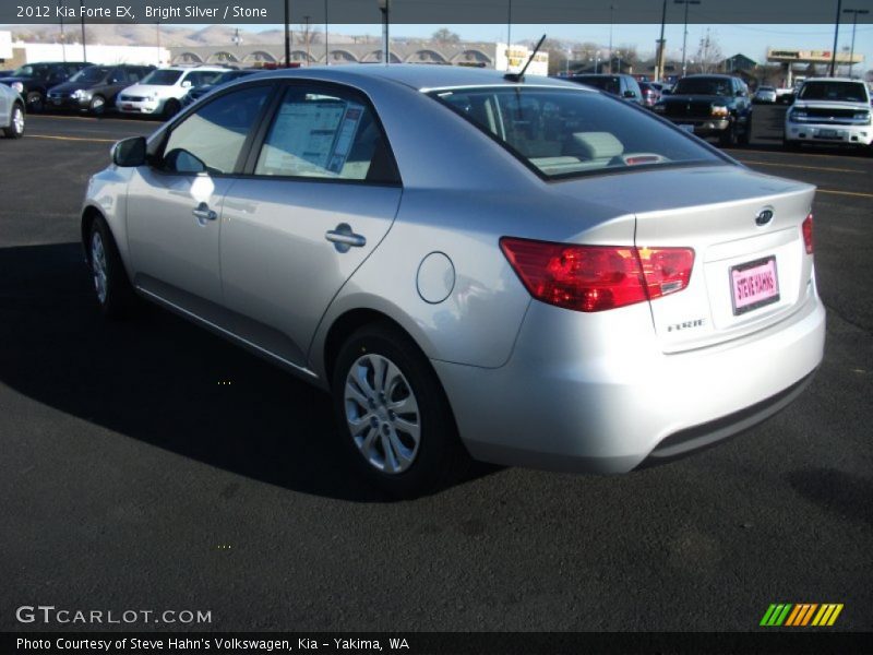 Bright Silver / Stone 2012 Kia Forte EX