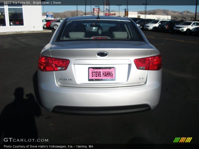 Bright Silver / Stone 2012 Kia Forte EX