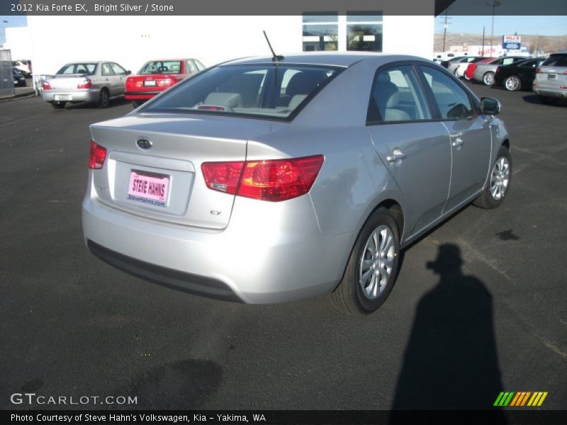 Bright Silver / Stone 2012 Kia Forte EX