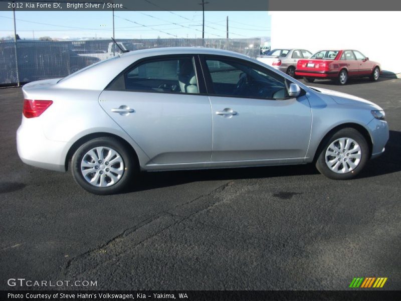Bright Silver / Stone 2012 Kia Forte EX