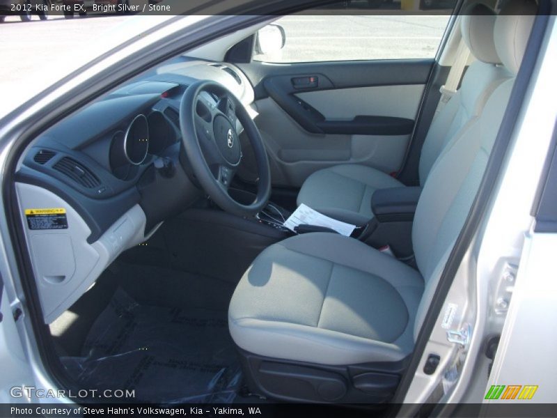 Bright Silver / Stone 2012 Kia Forte EX